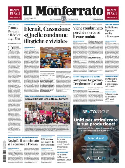 Il Monferrato - Edizione 34 del 09/05/2025